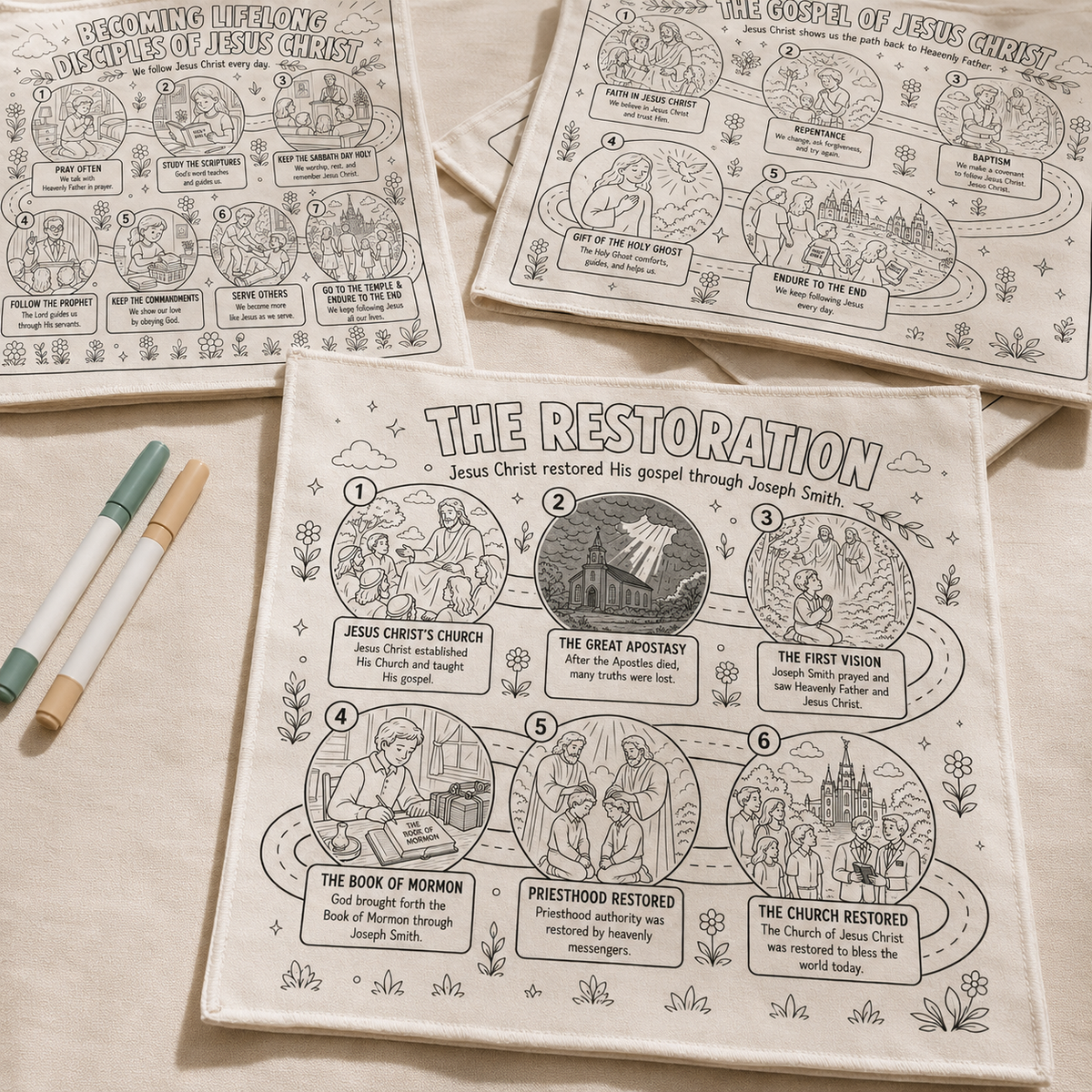 Teaching Cloth Set